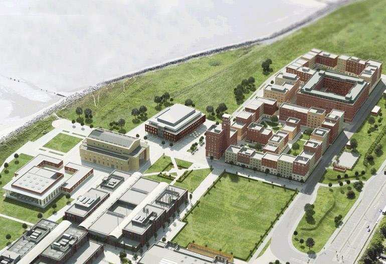 Slab Strengthening at Swansea New University Campus, Swansea, South Wales, UK.